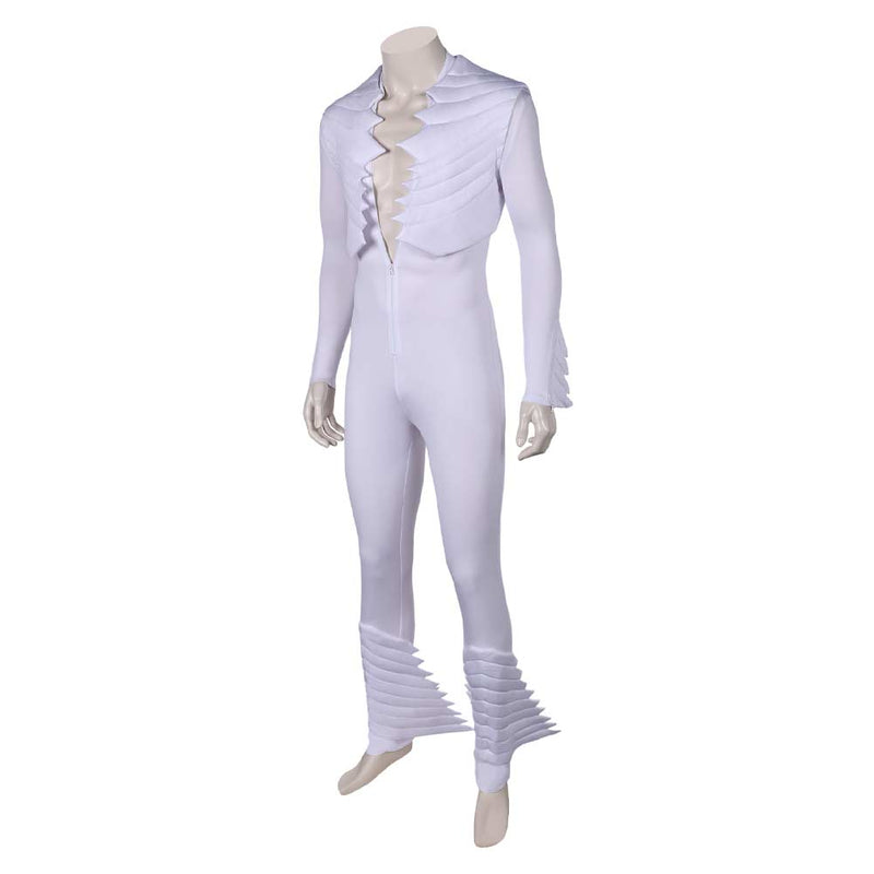 Freddie Mercury White Outfit Party Carnival Halloween Cosplay Costume