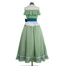 Frieren Beyond Journeys End Frieren Green Party Dress Outfit Women Halloween Carnival Party Cosplay Costume
