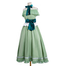 Frieren Beyond Journeys End Frieren Green Party Dress Outfit Women Halloween Carnival Party Cosplay Costume