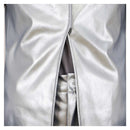 Funny Valentine Silver Leather Outfit Set Men Halloween Carnival Party Cosplay Costume