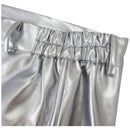 Funny Valentine Silver Leather Outfit Set Men Halloween Carnival Party Cosplay Costume