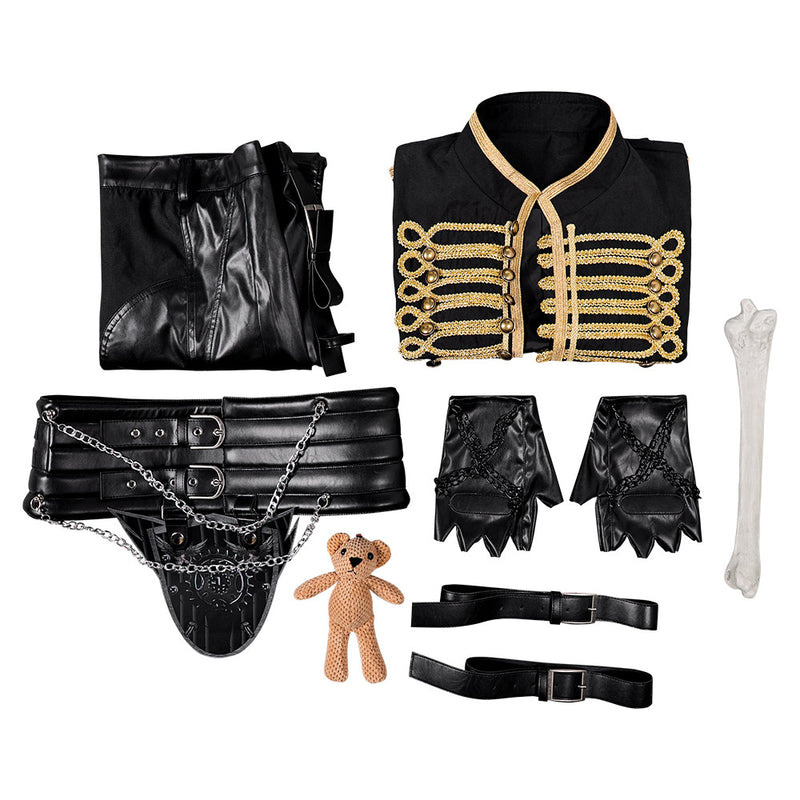 Furiosa: A Mad Max Saga Movie Dementus Black Suit Party Carnival Halloween Cosplay Costume