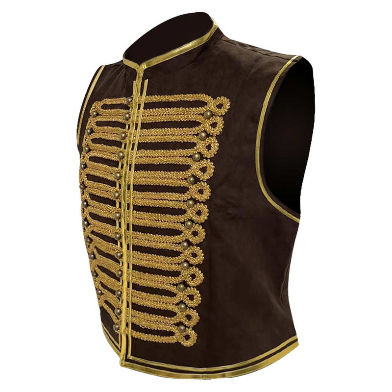 Furiosa: A Mad Max Saga Movie Dementus Leather Vest Party Carnival Halloween Cosplay Costume