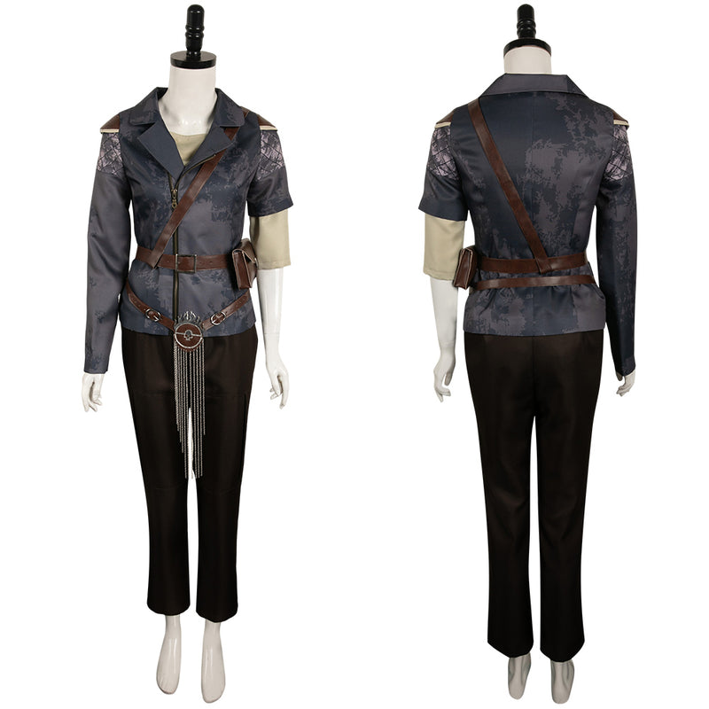 Furiosa: A Mad Max Saga Movie Furiosa Women Top Pants Full Set Party Carnival Halloween Cosplay Costume