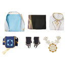 Genshin Impact Aether Blue Outfit Carnival Halloween Cosplay Costume