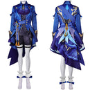 Genshin Impact Game Furina de Fontaine Women Blue Outfit Party Carnival Halloween Cosplay Costume