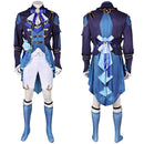 Genshin Impact Game Lantern Rite Xingqiu Blue Outfit Party Carnival Halloween Cosplay Costume