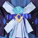 Genshin Impact Game Lantern Rite Xingqiu Blue Outfit Party Carnival Halloween Cosplay Costume