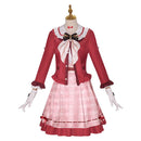 Genshin Impact Game Sangonomiya Kokomi Women Red Dress Party Carnival Halloween Cosplay Costume