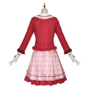 Genshin Impact Game Sangonomiya Kokomi Women Red Dress Party Carnival Halloween Cosplay Costume