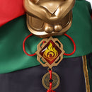 Genshin Impact Game Yip Gaming Black Outfit Party Carnival Halloween Cosplay Costume