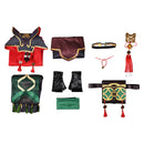 Genshin Impact Game Yip Gaming Black Outfit Party Carnival Halloween Cosplay Costume