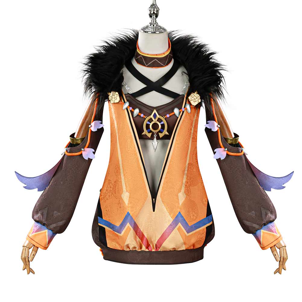 Sosuke Mitsuba Brown Outfit Carnival Halloween Cosplay Costume