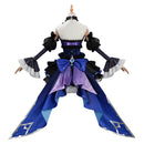 Genshin Impact Miliastra Wonderland Witch Purple Outfits Women Halloween Carnival Party Cosplay Costume