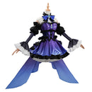 Genshin Impact Miliastra Wonderland Witch Purple Outfits Women Halloween Carnival Party Cosplay Costume