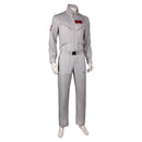 Ghostbusters 2024 Movie Dr. Peter Venkman Grey Jumpsuit Party Carnival Halloween Cosplay Costume