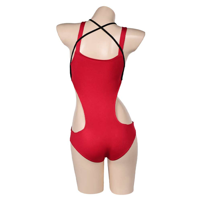 Ghostbusters 2024 Movie Grooberson Women Red One-piece Swimsuit Cosplay Costume Original Design