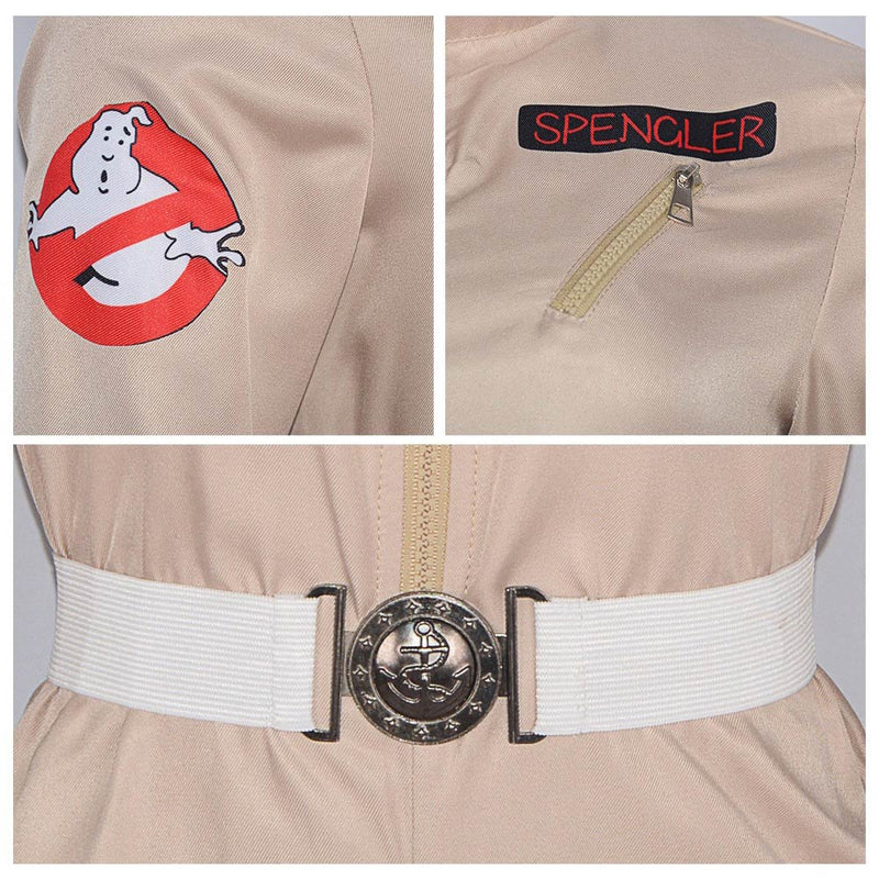 Ghostbusters 2024 Movie The Spengler Family Women Uniform Jumpsuit Party Carnival Halloween Cosplay Costume