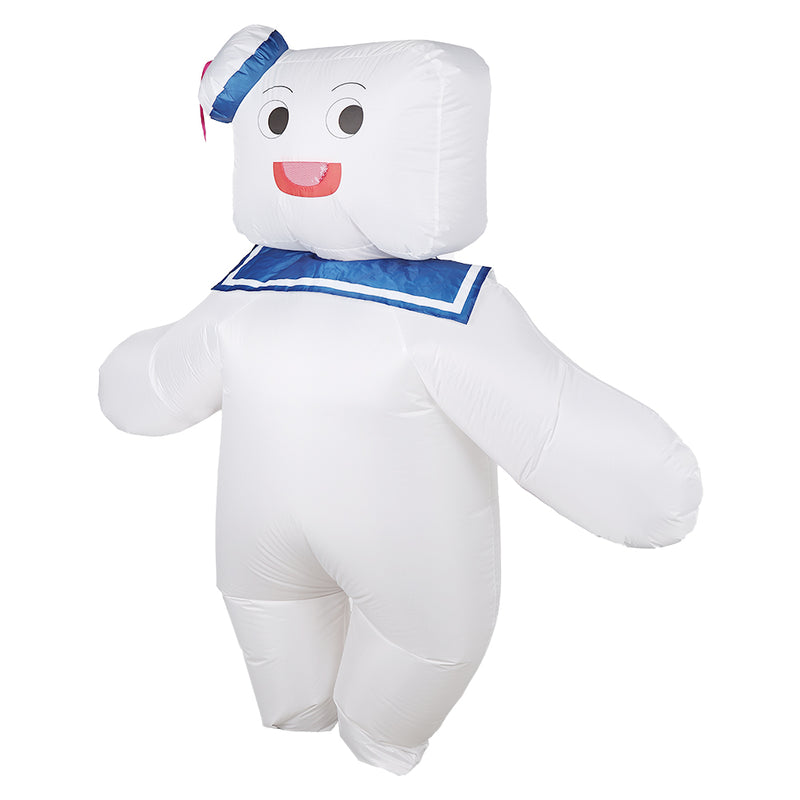 Ghostbusters 2024 Stay Puft Marshmallow Man Inflatable Full Body Suit Party Carnival Halloween Cosplay Costume