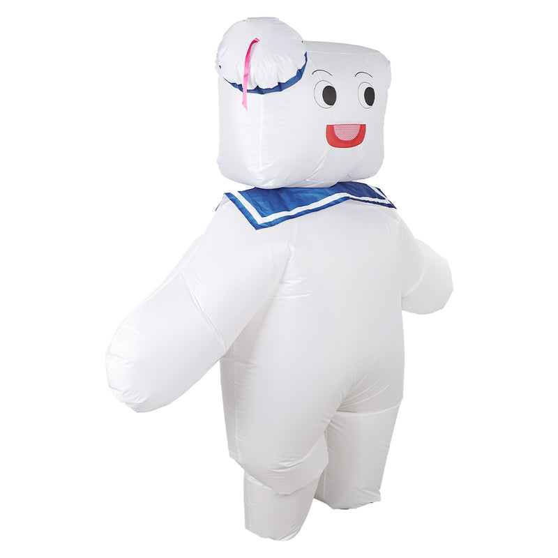 Ghostbusters 2024 Stay Puft Marshmallow Man Inflatable Full Body Suit Party Carnival Halloween Cosplay Costume