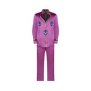 Giorno Giovanna Purple Outfit Carnival Halloween Cosplay Costume