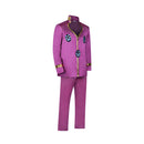 Giorno Giovanna Purple Outfit Carnival Halloween Cosplay Costume