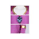Giorno Giovanna Purple Outfit Carnival Halloween Cosplay Costume