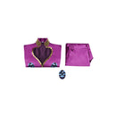 Giorno Giovanna Purple Outfit Carnival Halloween Cosplay Costume