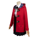 Girls Band Cry 2024 Anime Nina Iseri Women Red Outfit Party Carnival Halloween Cosplay Costume