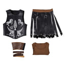 Gladiator 2024 Lucius Verus Black Outfit Carnival Halloween Cosplay Costume