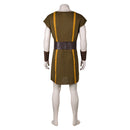 Gladiator 2024 Lucius Verus Yellow Brown Outfit Carnival Halloween Cosplay Costume