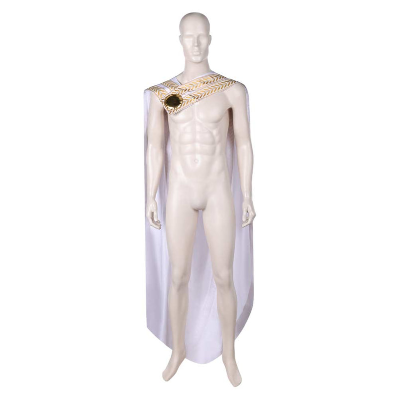 Gladiator 2024 Marcus Acacius White Cloak Party Carnival Halloween Cosplay Costume