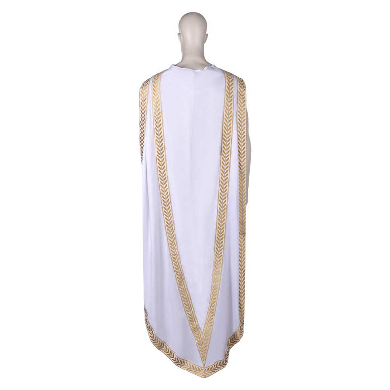 Gladiator 2024 Marcus Acacius White Cloak Party Carnival Halloween Cosplay Costume