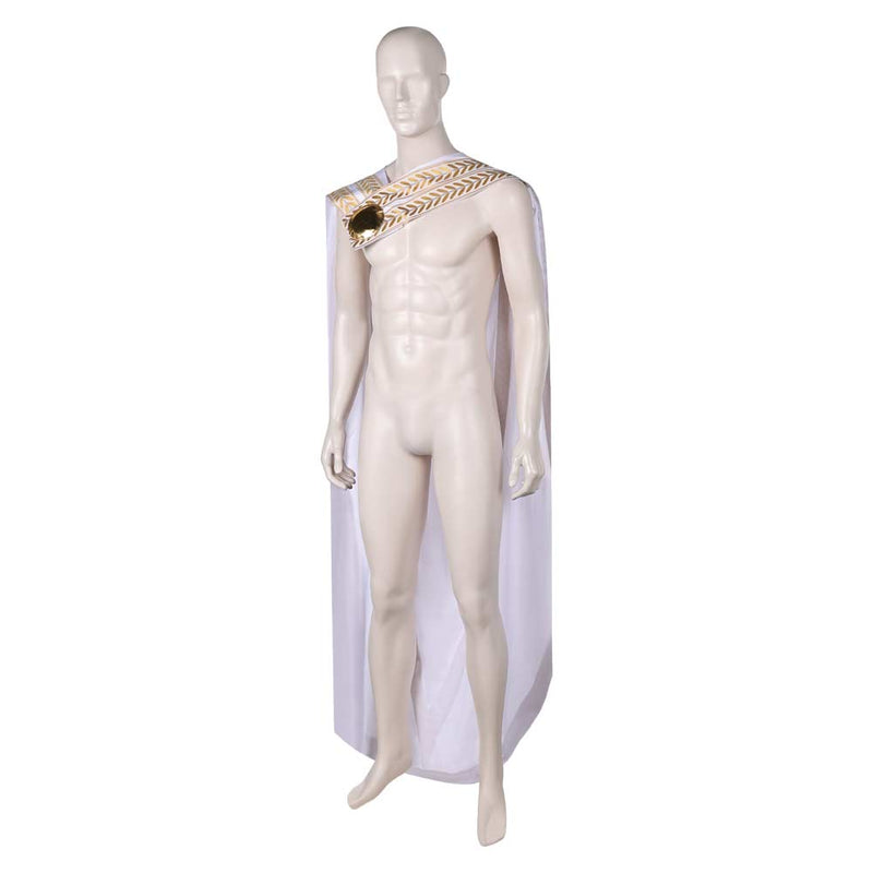 Gladiator 2024 Marcus Acacius White Cloak Party Carnival Halloween Cosplay Costume