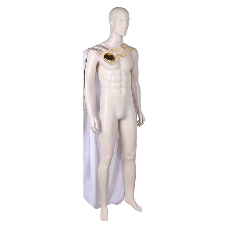 Gladiator 2024 Marcus Acacius White Cloak Party Carnival Halloween Cosplay Costume