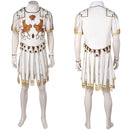 Gladiator 2024 Marcus Acacius White Outfit Carnival Halloween Cosplay Costume