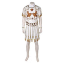 Gladiator 2024 Marcus Acacius White Outfit Carnival Halloween Cosplay Costume