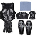 Gladiator 2024 Maximus Black Blue Battle Outfit Carnival Halloween Cosplay Costume