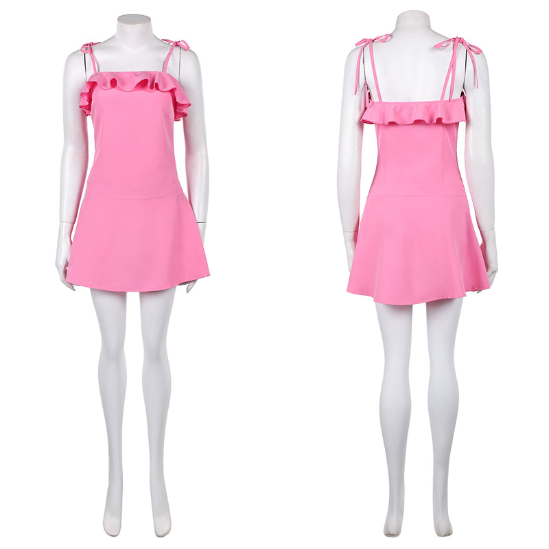 GOAT (2026) Adi and Ari Pink Dress Women Halloween Carnival Party Cosplay Costume