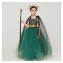 Goddess Medusa Mesh Dress Renaissance Fair Kids Children Halloween Carnival Party Outfit   