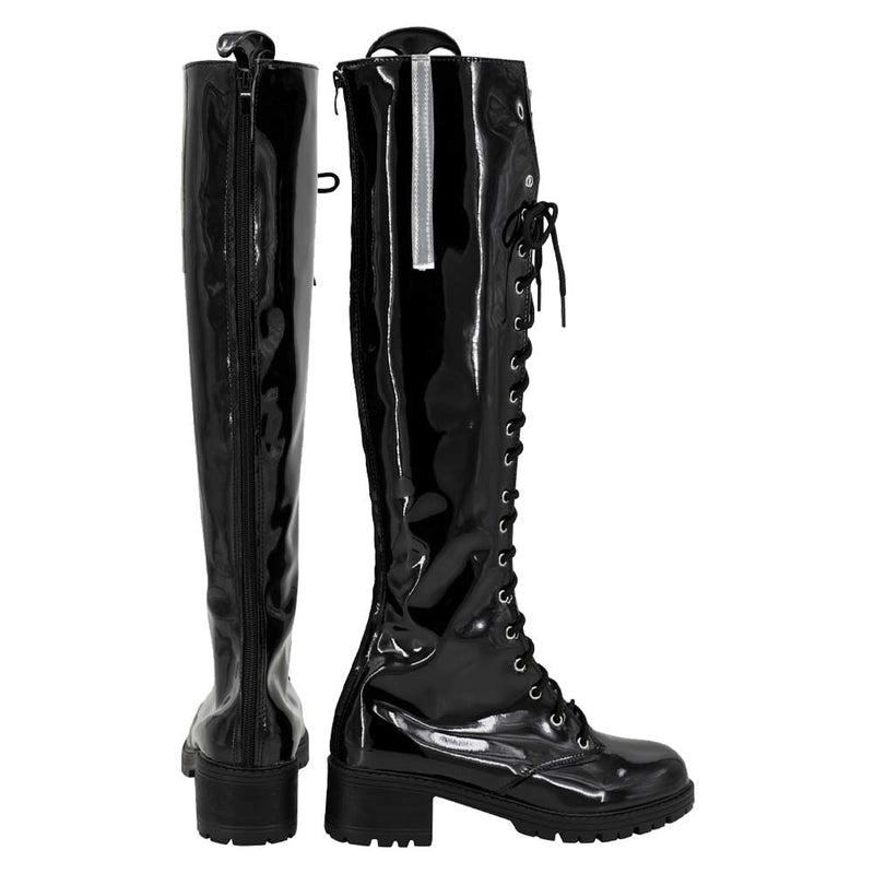 Goddess of Victory: Nikke Game Nikke Noir Cosplay Shoes Boots Halloween Costumes Accessory Custom Made