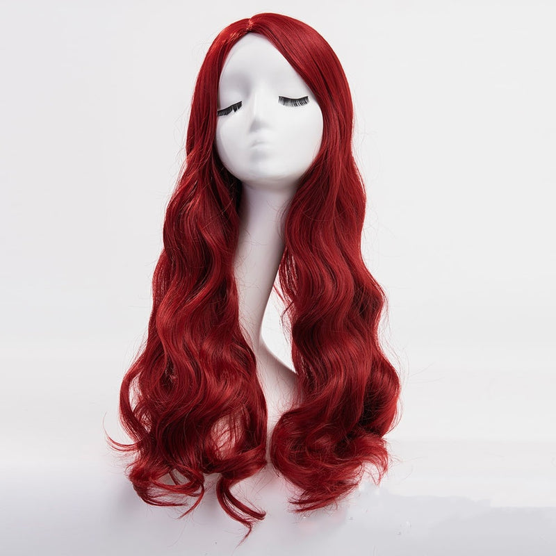 Aquaman Mera Red Cosplay Wig