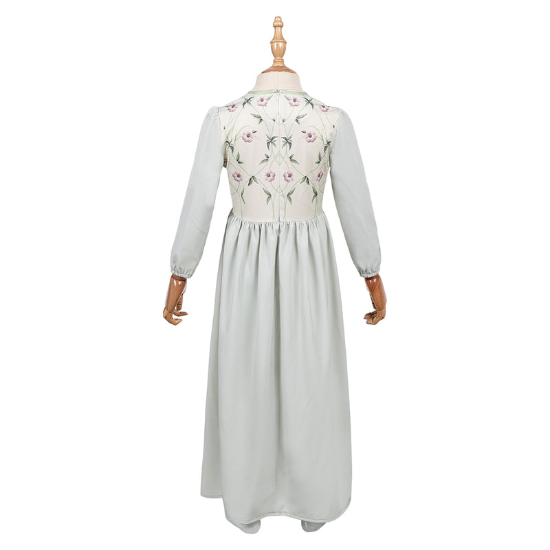 Gritta of the Rats' Castle Gritta Kids Children Grey Dress Halloween Carnival Cosplay Costume