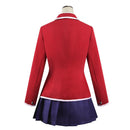 Guilty Crown Anime Yuzuriha Inori Women Red Dress Party Carnival Halloween Cosplay Costume