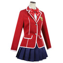 Guilty Crown Anime Yuzuriha Inori Women Red Dress Party Carnival Halloween Cosplay Costume