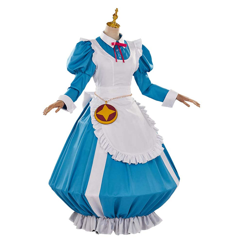 Gushing over Magical Girls Anime Morino Korisu Women Dress Party Carnival Halloween Cosplay Costume