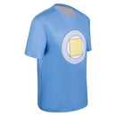 Haikyu!! Anime Kuroo Tetsurou Blue T-shirt Party Carnival Halloween Cosplay Costume