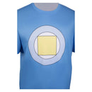 Haikyu!! Anime Kuroo Tetsurou Blue T-shirt Party Carnival Halloween Cosplay Costume