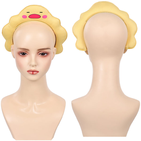 Halloween Carnival Costume Accessories Yellow Duck Headband Lucifer Cosplay   