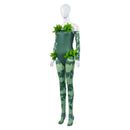 Harley Quinn Season 5 Poison Ivy Women Green Jumpsuit Carnival Halloween Cosplay Costume